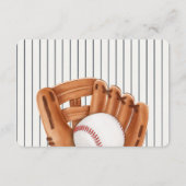 Baseball Theme Zuhause Run Books für Baby Insert (Rückseite)