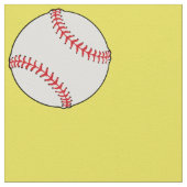 Baseball Themed Fabric - HAMbyWhiteGlove Stoff (Nahaufnahme)