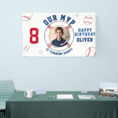Baseball Themed Kindergeburtstag Foto Banner (Messeveranstaltung)