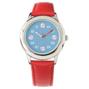Baseball-Themen-Kinderuhr Neuheit Armbanduhr