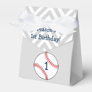 Baseball-themenorientierter erster geschenkschachtel