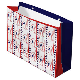 Baseball-Themenschmuck All-Star-Sportartikel Große Geschenktüte