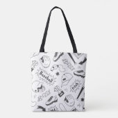 Baseball-Thementasche Tasche (Rückseite)