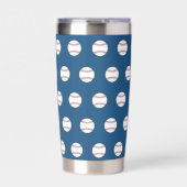 Baseball-Thermaltumbler Thermobecher (Vorderseite)
