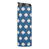 Baseball-Thermaltumbler Thermosbecher (Nach rechts gedreht)