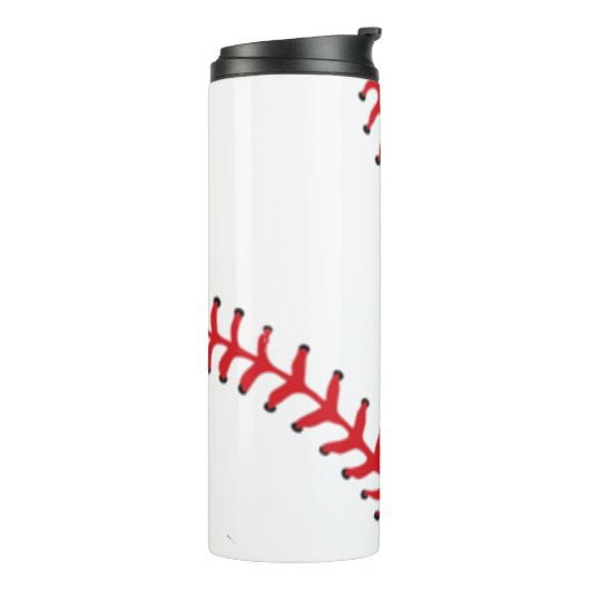 Baseball Thermosbecher (Nach links gedreht)