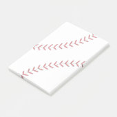 Baseball Threads Post-it Klebezettel (angewinkelt)