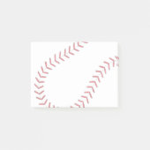 Baseball Threads Post-it Klebezettel (Vorderseite)