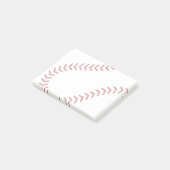 Baseball Threads Post-it Klebezettel (angewinkelt)