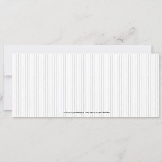 Baseball-Ticket Save the Date (Rückseite)