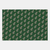 Baseball-Tiere Weihnachtsbaum Geschenkpapier Set (Vorderseite 3)