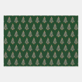 Baseball-Tiere Weihnachtsbaum Geschenkpapier Set (Vorderseite 2)