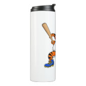 Baseball Tiger Thermosbecher (Nach links gedreht)