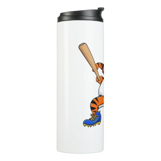 Baseball Tiger Thermosbecher (Nach links gedreht)