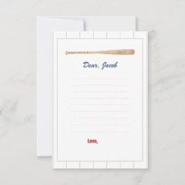 Baseball Time Kapselkarte Einladung