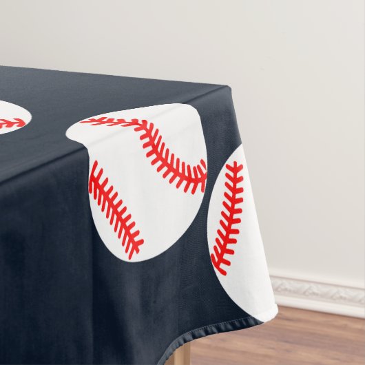 Baseball-Tischdecke Tischdecke (Beispiel)