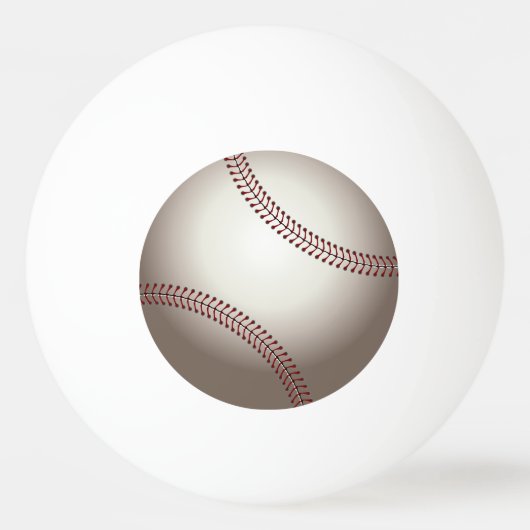 Baseball, Tischtennisball (Vorderseite)