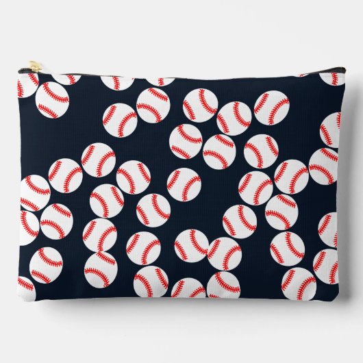 Baseball Toilettenbeutel Zubehörtasche (Vorderseite)