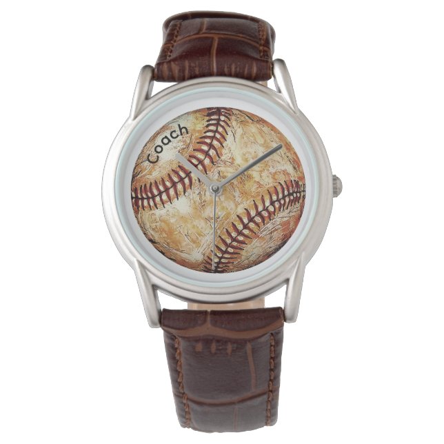 Baseball-Trainer Armbanduhr (Vorderseite)