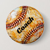 Baseball-Trainer Button (Vorderseite)