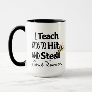 Baseball-Trainer-Kaffeetasse, Geschenk für Basebal Tasse