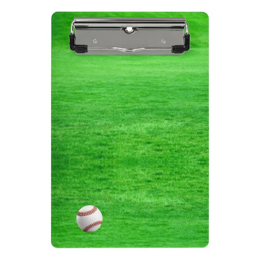 Baseball-Trainer Profi Mini Klemmbrett (Vorderseite)