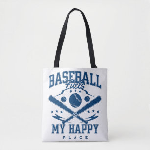 Baseball treibt meinen glücklichen Platz an Tasche