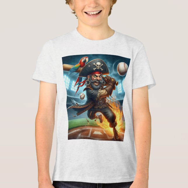 Baseball Tri-Blend Shirt (Vorderseite)