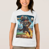 Baseball Tri-Blend Shirt (Vorderseite)