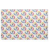 Baseball-Tricolor Emblem Stoff (Fat Quarter (45,7 x 55,9 cm))