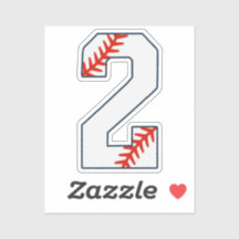 Baseball-Trikot Nummer 2