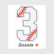 Baseball-Trikotnummer 3