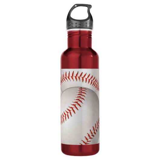 Baseball Trinkflasche (Vorderseite)