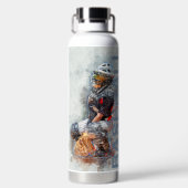 Baseball Trinkflasche (Rückseite)