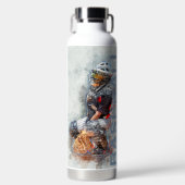 Baseball Trinkflasche (Vorderseite)