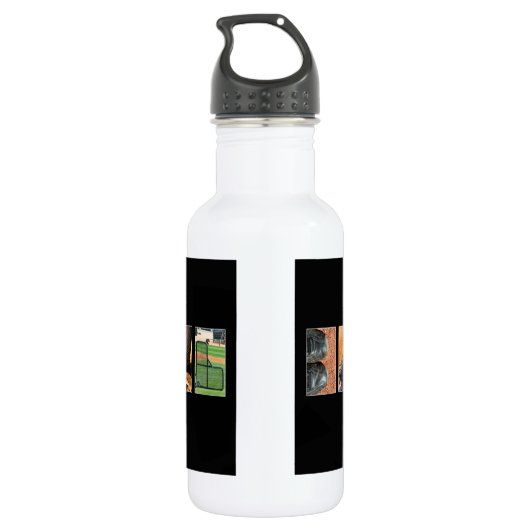 Baseball Trinkflasche (Rückseite)