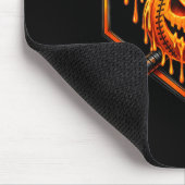 Baseball-Tropf-Pumpkin-gruseliger-Geist-Halloween- Mousepad (Ecke)