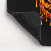 Baseball-Tropf-Pumpkin-gruseliger-Geist-Halloween- Mousepad (Ecke)