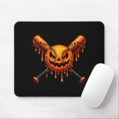 Baseball-Tropf-Pumpkin-gruseliger-Geist-Halloween- Mousepad (Mit Mouse)