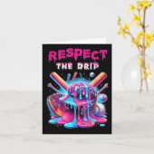 Baseball Tropfen Boys Ice Cream Tropfen Jugend Ach Karte (Gelbe Blume)