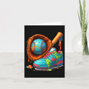 Baseball-Tropfen für Boys Ice Cream Tropfen Jugend Karte