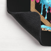 Baseball-Tropfen für Boys Zuhause Plättchen Eiscre Mousepad (Ecke)