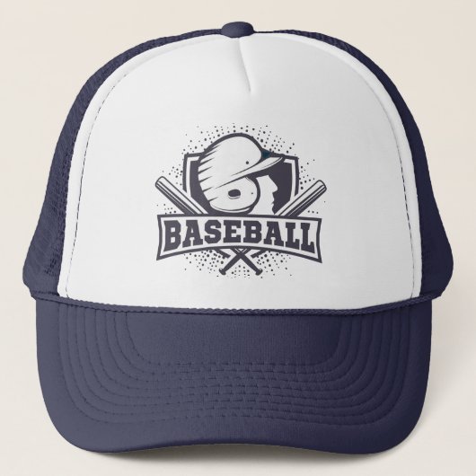 Baseball Trucker Hat Truckerkappe (Vorderseite)