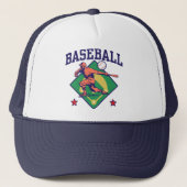 Baseball Truckerkappe (Vorderseite)