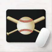 BASEBALL U. SCHLÄGER MOUSEPAD (Mit Mouse)