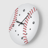 Baseball-Uhr Große Wanduhr (Winkel)