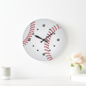 Baseball-Uhr Große Wanduhr (Zuhause)