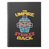 Baseball Umpire Notizblock (Vorderseite)