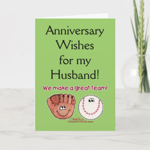 Baseball-und Baseballhandschuh-Team Karte