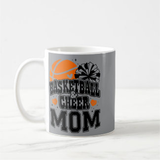 Baseball- und Cheer-Mom stolz Baseball-Cheerleader Kaffeetasse